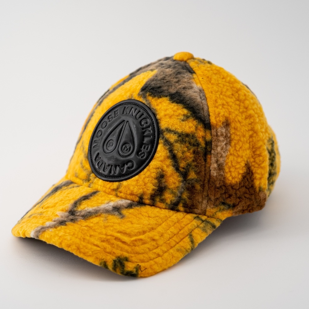 Moose Knuckles x Post Malone Sherpa Hat Realtree Orange Yellow